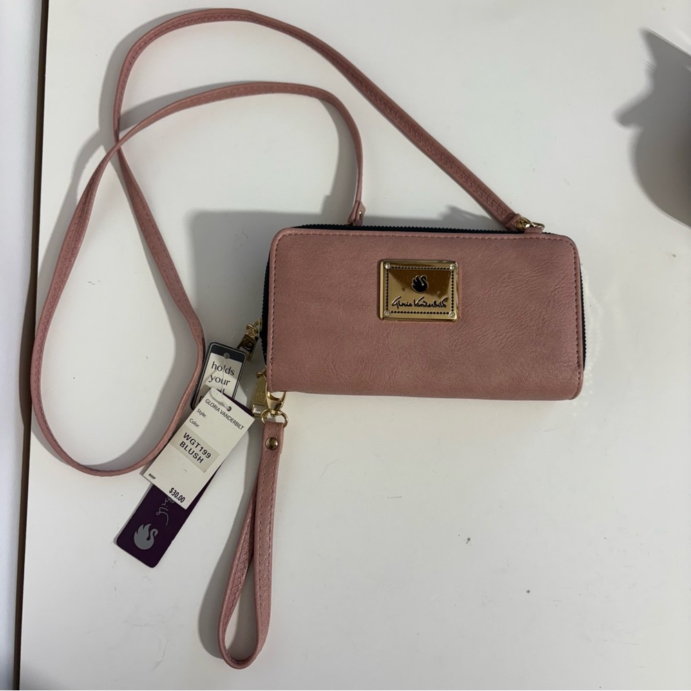 Gloria Vanderbilt Wallet, Wristlet, Crossbody. NWT